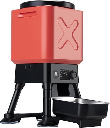 Comedero Automático para Perros Grandes 14L – Gran Capacidad XL, Dispensador de 