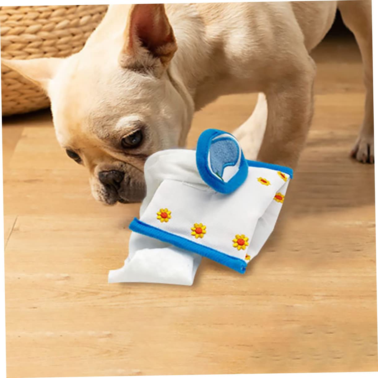 Kisangel 4pièces Jouet à Renifler Cartoon pour Chiens Jouets De Nourrissage Lents pour Chiots Et Activités Intérieures