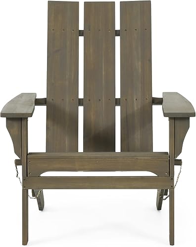 Christopher Knight Home 315618 Zuma Adirondack - Silla color gris