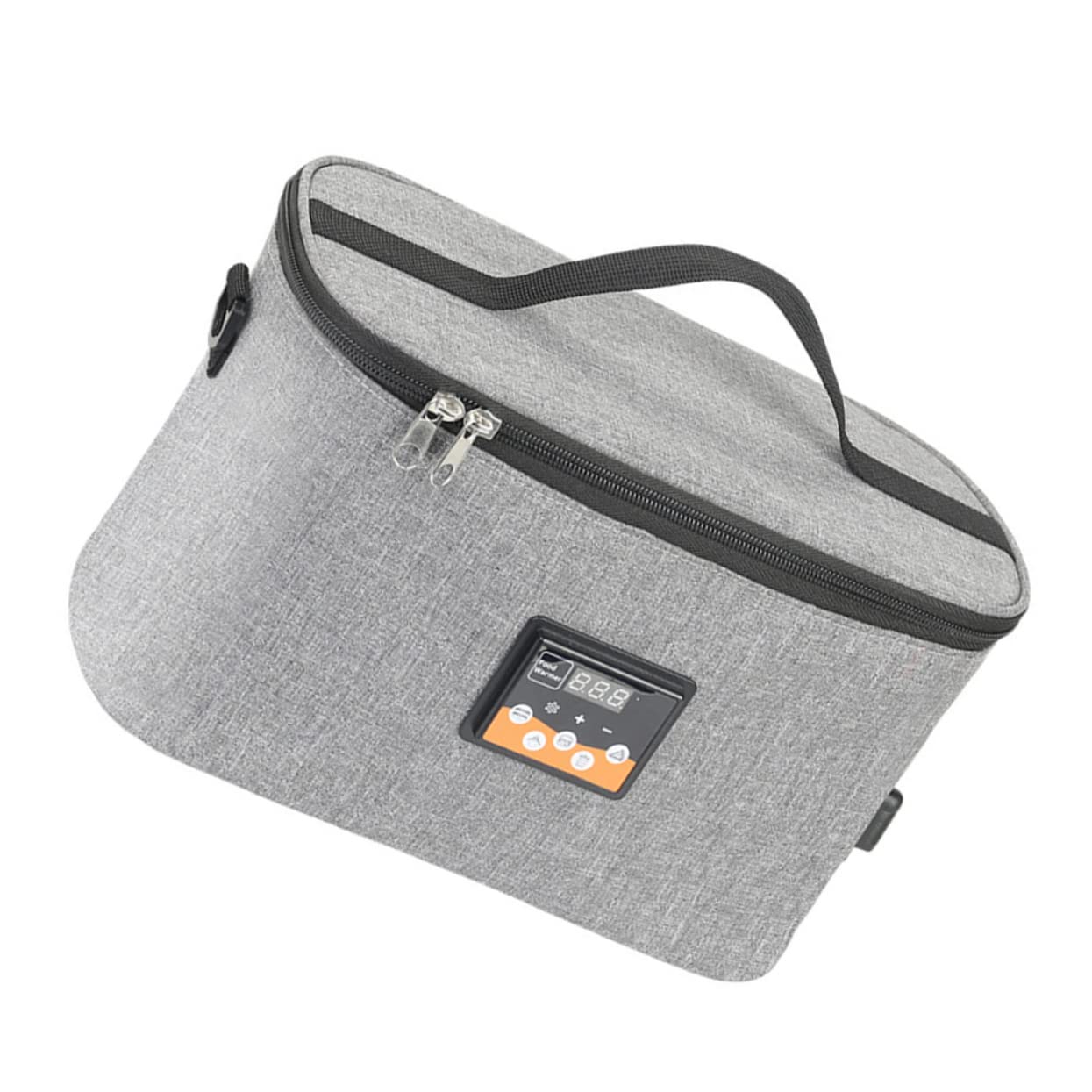 Toyvian Borsa Termica per Scaldare Cibo per Biberon Borsa Termica Elettrica Display di Temperatura in Reale e Capacità Ampia per Biberon e Cibo
