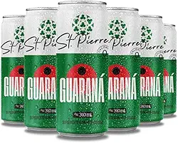 Combo Pack 6 latas Refrigerante Diet Zero Açúcar 310ml Pierre (Guaraná)