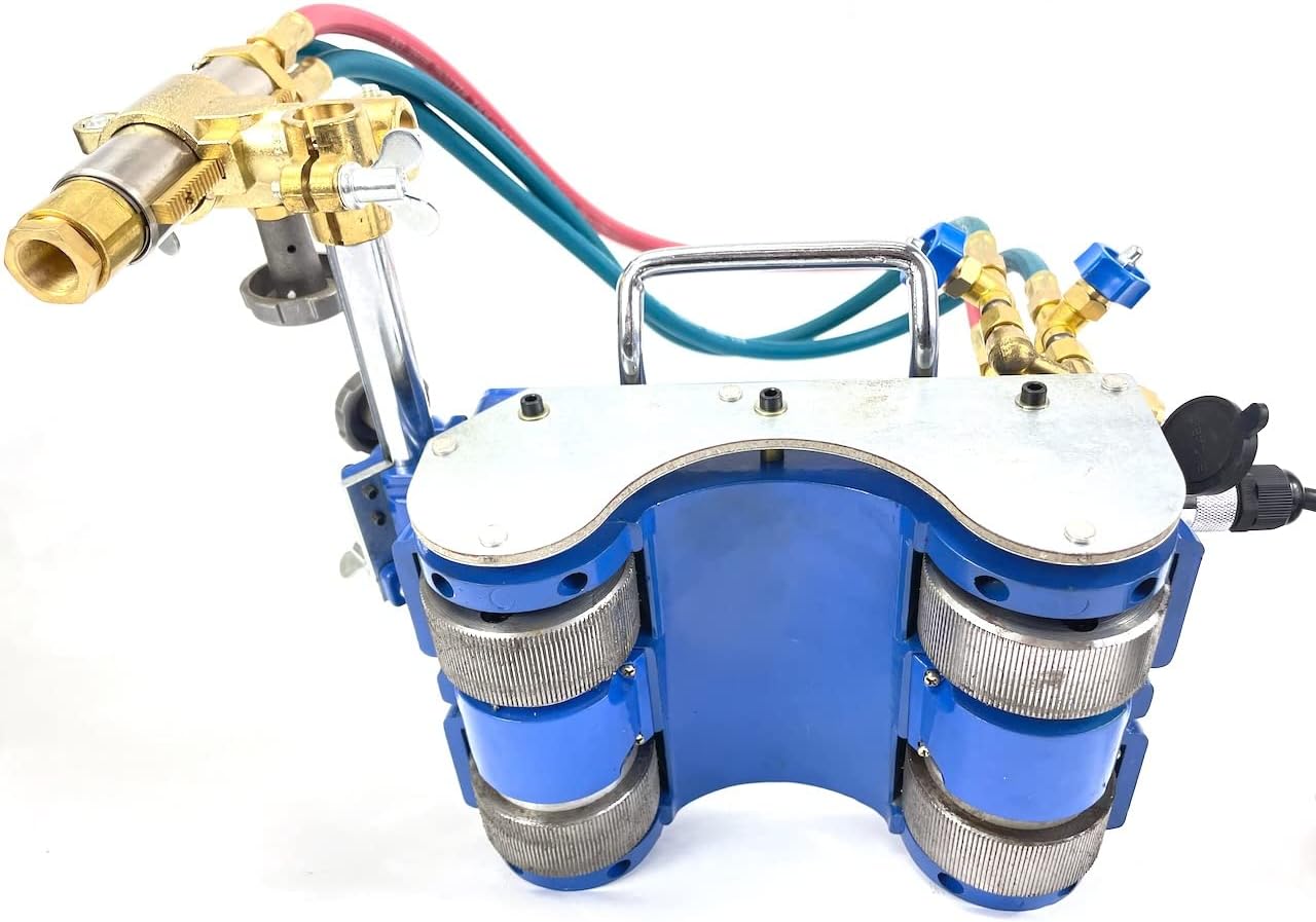 BLUEROCK CG-211C PIPE CUTTER MAGNETIC GAS MACHINE TORCH BURNER BEVELER CUTTING