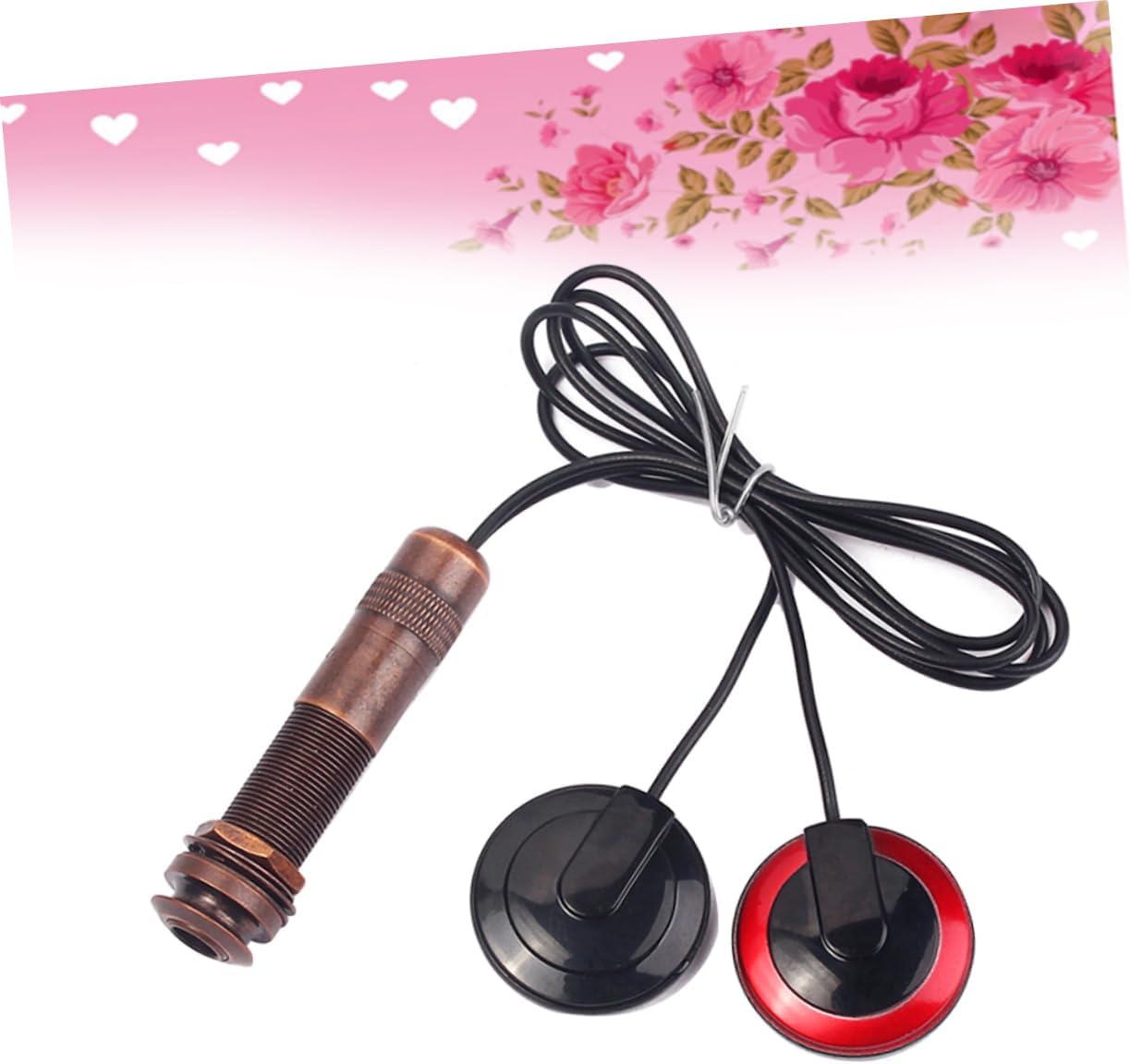 3pcs Mandolin Pickup Piezo Microphone Internal Sensor Jack Acoustic Pickup