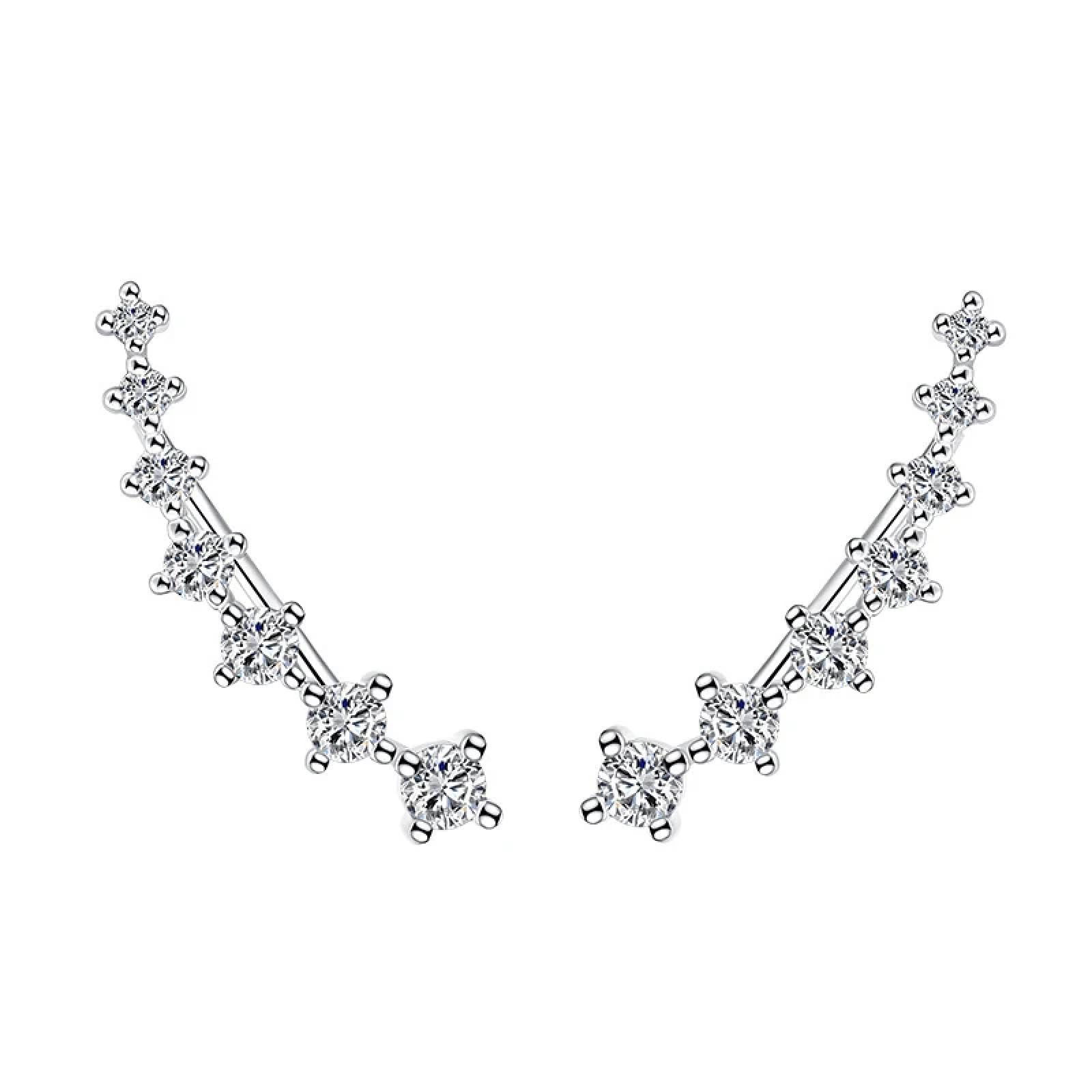 Boucles d'oreilles stud de mariage légères pour lobes sensibles