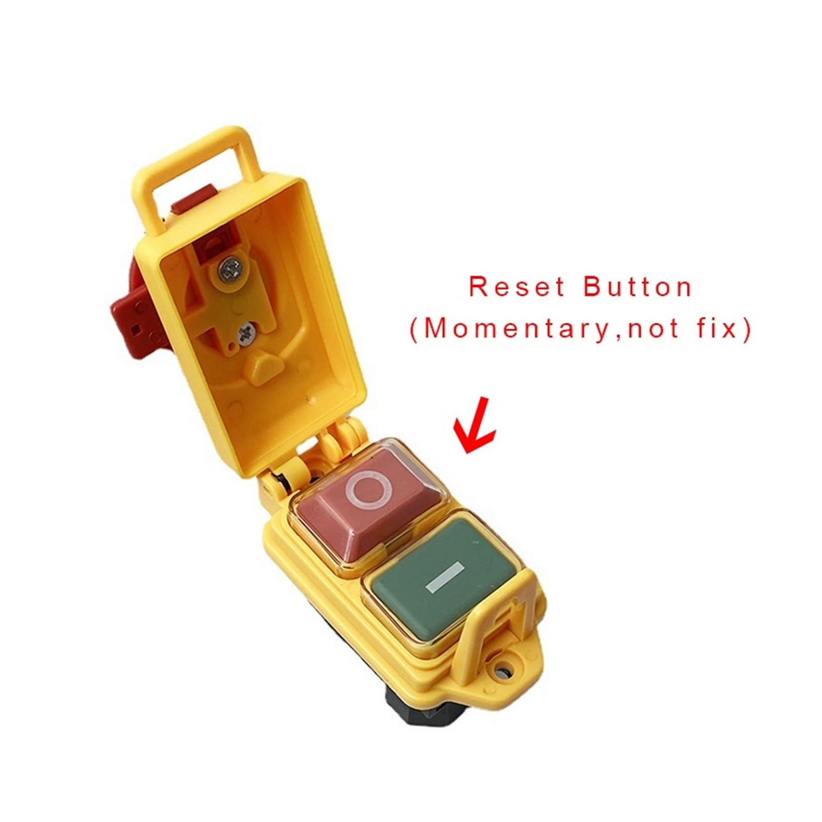 Bouton d'arrêt d'urgence, Bouton d'arrêt d'urgence YCZ3-C, réinitialisation momentanée, IP55, étanche, 110 V/220 V, 4/5 broches(110v,5 Pins)