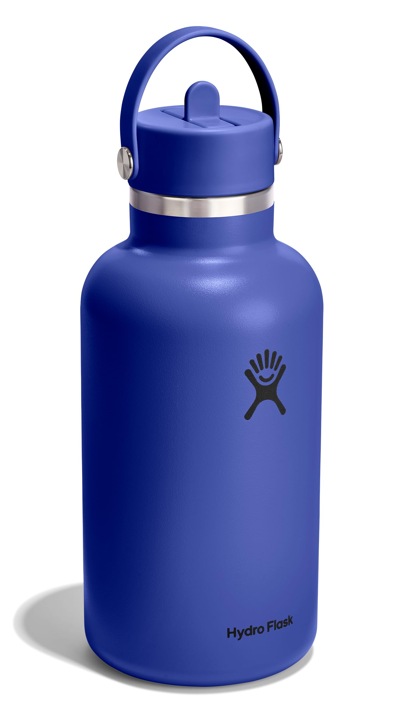 Hydro Flask 32 Oz Wide Flex Straw Cap Trillium: 64 Oz CAPRI BLUE