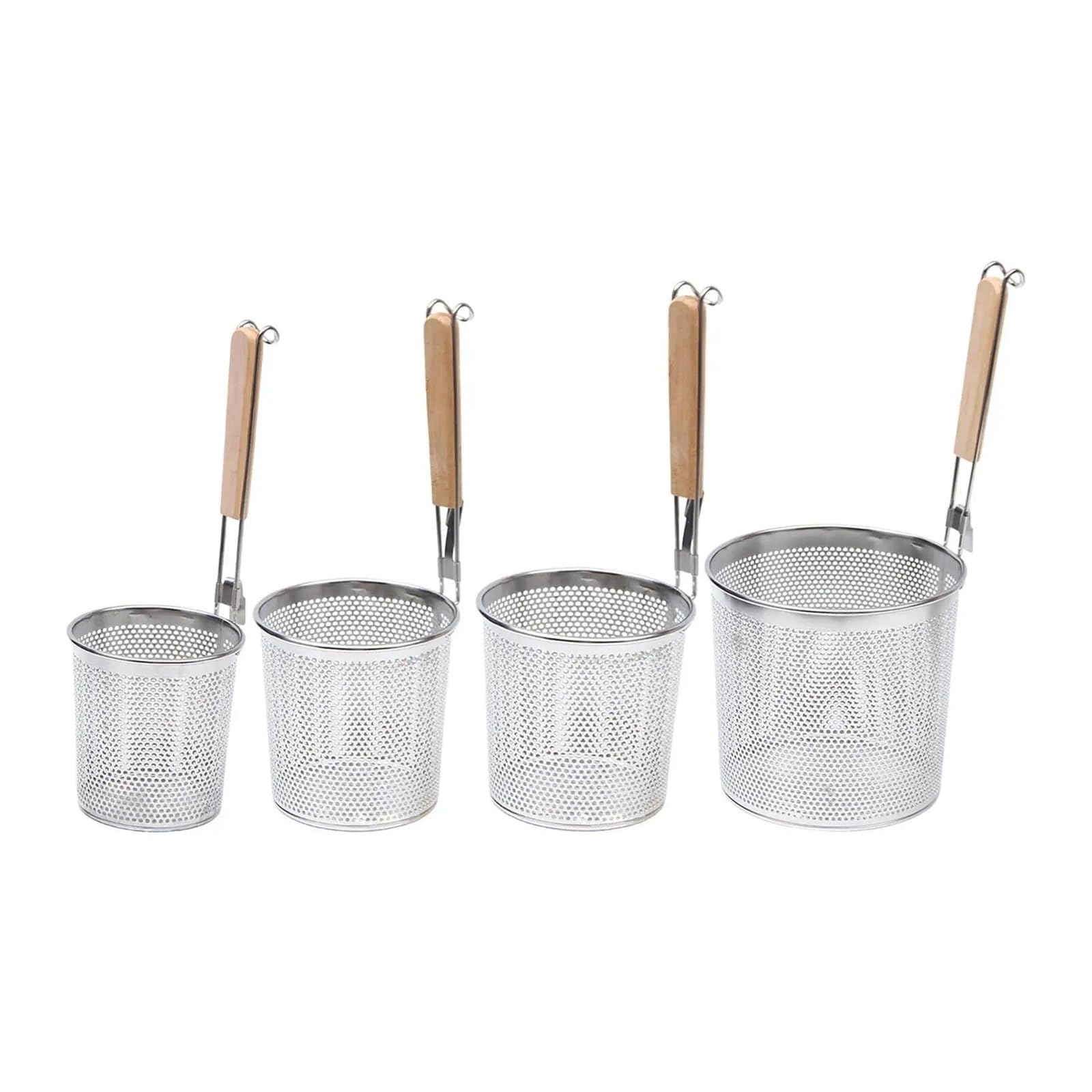 Colador de fideos, malla cocina, cesta for alimentos, for freír papas fritas(19cm)