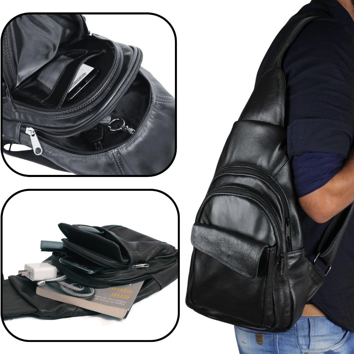 Bolsa Transversal em Couro Legítimo – Shoulder Bag Feminina Masculina Elegante Casual Premium 013 em promoção! Veja a oferta e mais achadinhos de Bolsas 5 Hoje é o melhor dia para comprar Bolsa Transversal em Couro Legítimo – Shoulder Bag Feminina Masculina Elegante Casual Premium 013 com aquele preço maroto! Promoção! Aproveite a oferta! 5