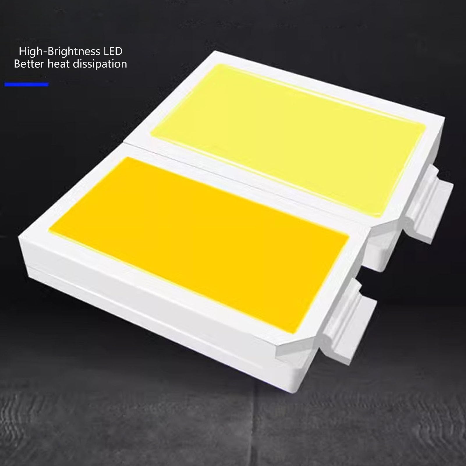 Lampada da Lavoro Magnetica, Barra Luminosa da Lavoro a LED Ricaricabile da 2000LM con Batteria da 5000mAh e Rotazione di 180 Gradi, per Ispezione Sottocofano Officina Garage (YELLOW)
