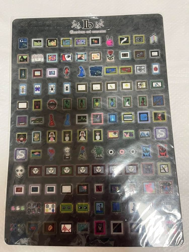 ゲルテナ展 Ib ゲルテナ 下敷き Nintendo Switch版『Ib』の発売を記念し巡回中の「ゲルテナ展