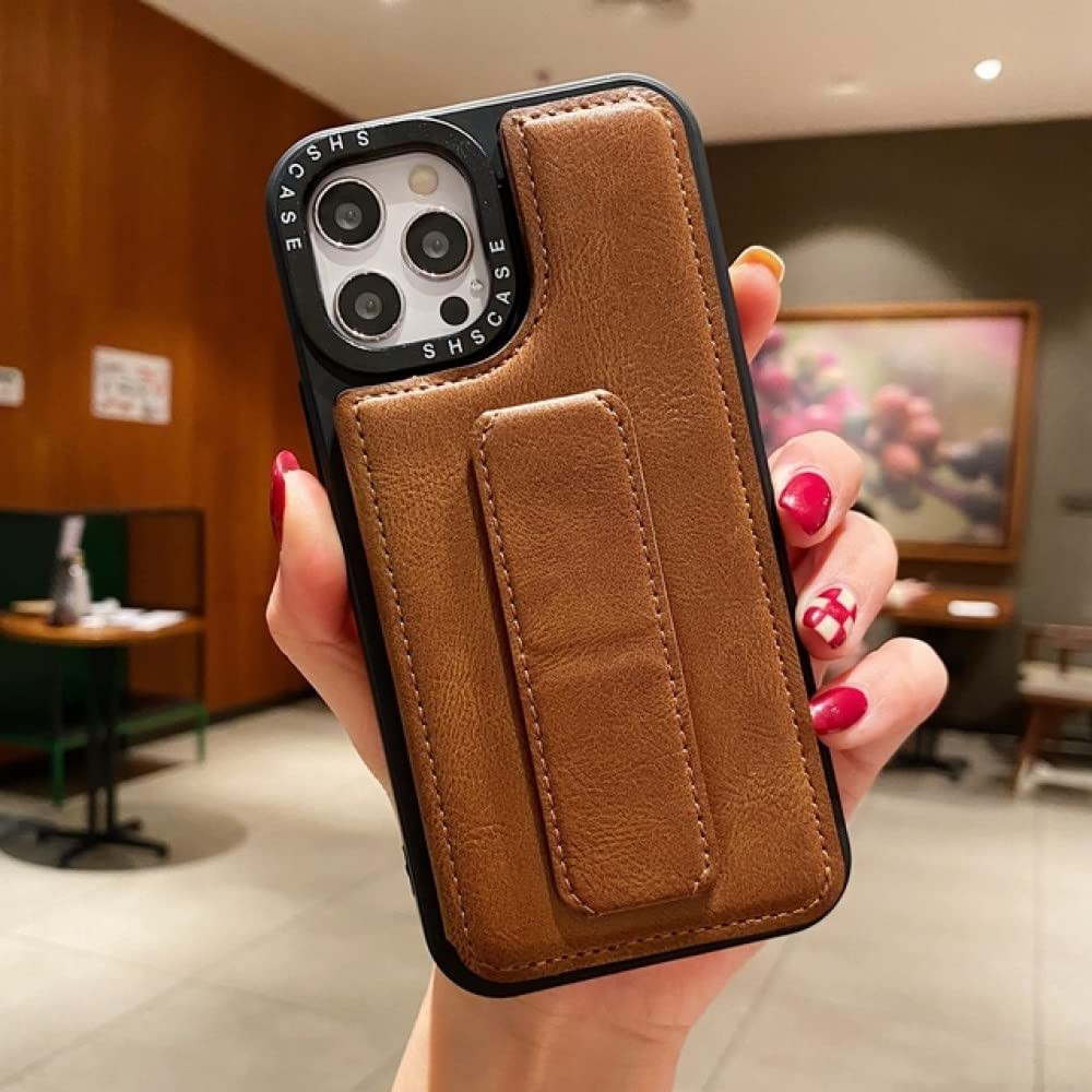 Étui en cuir pour iPhone résout les risques de chute avec sa dragonne robuste - 7