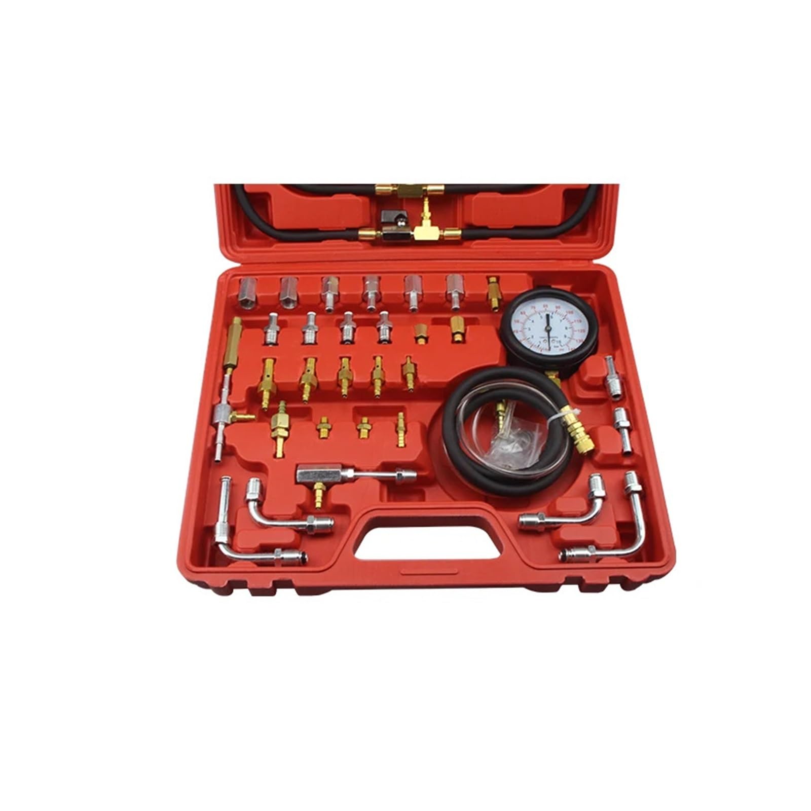 Manometr Pompa Wtryskowa Paliwa Tester Wtryskiwaczy 0-140 PSI Precyzyjne Monitorowanie