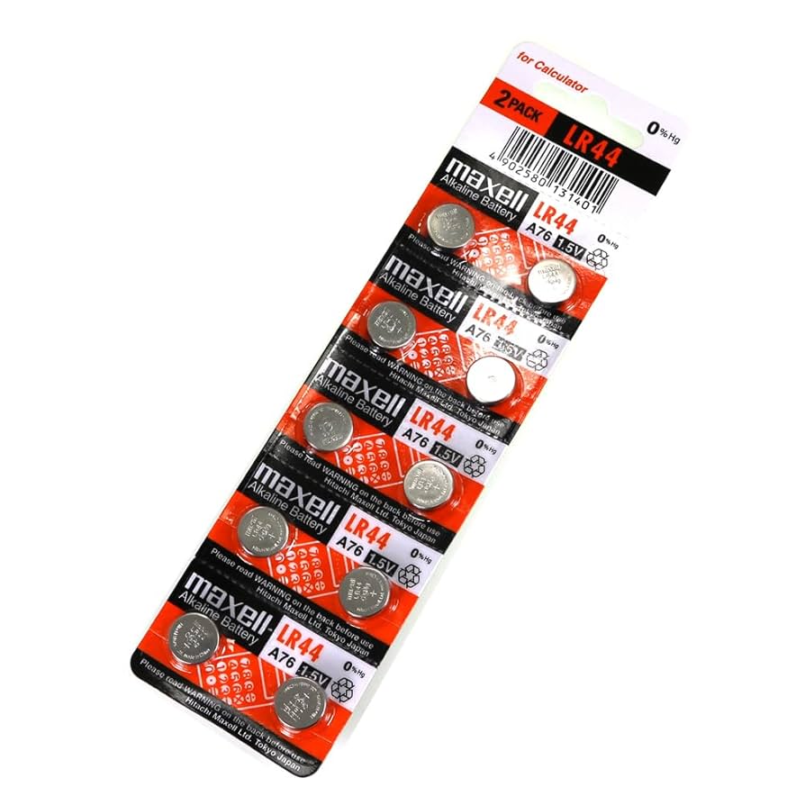 Amazon | 日立マクセル アルカリボタン電池 LR44 10個パック