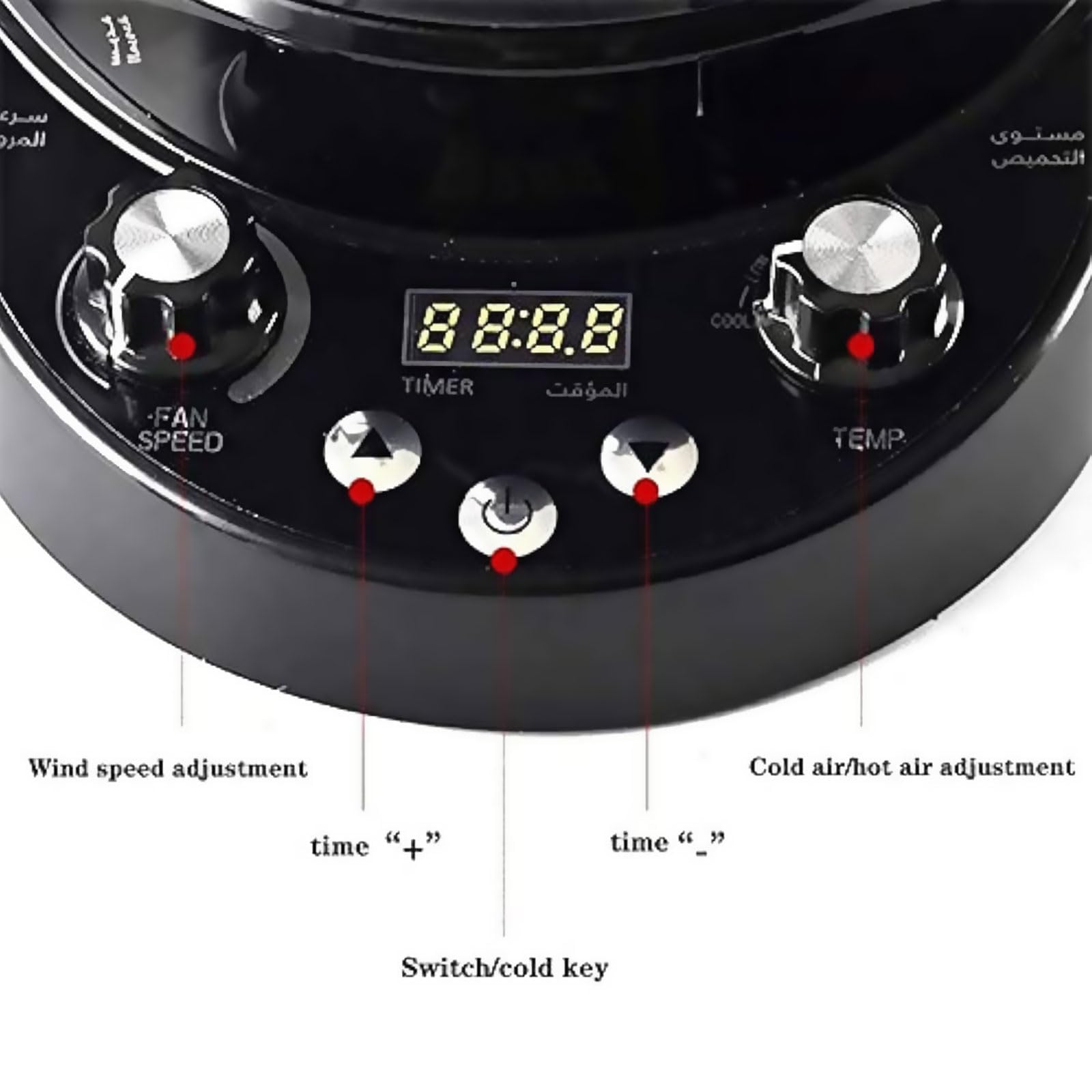 Tostatrice Elettrica Per Chicchi Di Caffè, Tostatrice Automatica Per Caffè Ad Aria, Con Timer, Velocità Del Vento Regolabile, Regolazione Aria Fredda/calda, Per Bar, Ristoranti, Uffici Domestici