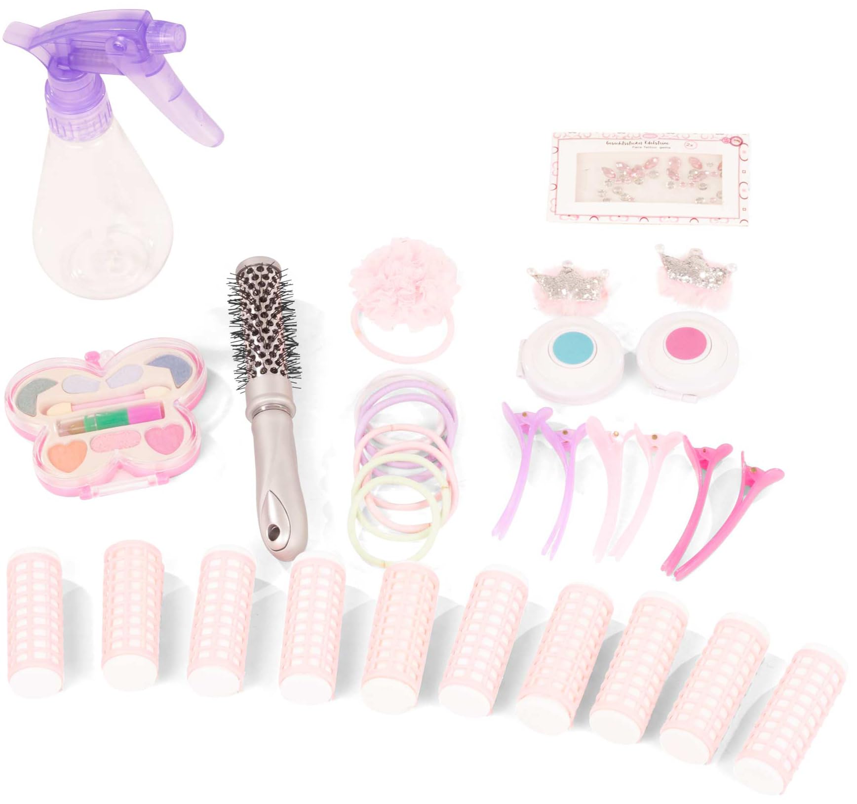 Götz Haarwerk 2492058 Signature Edition Frisierkopf mit blonden Haaren, braunen Augen - Frisierkopf 28 cm hoch - 37-teiliges Set - geeignet für Mädchen ab 3 Jahren