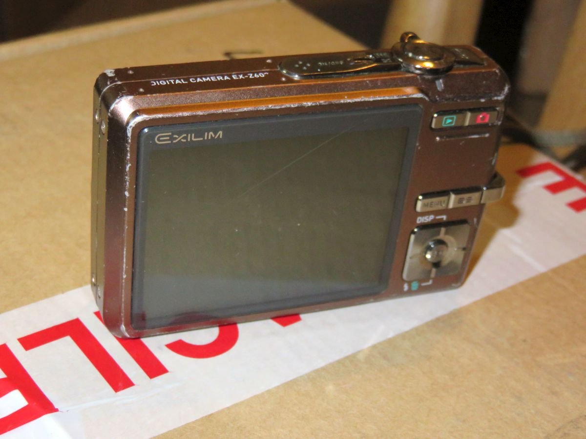 Amazon | CASIO デジタルカメラ EXILIM ZOOM EX-Z600 ブラウン 