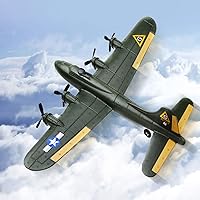 Vista 2 de RC Plane Remote Control Airplane RTF 2.4GHz Radio Control B17 Lighting Aircraft for Beginner