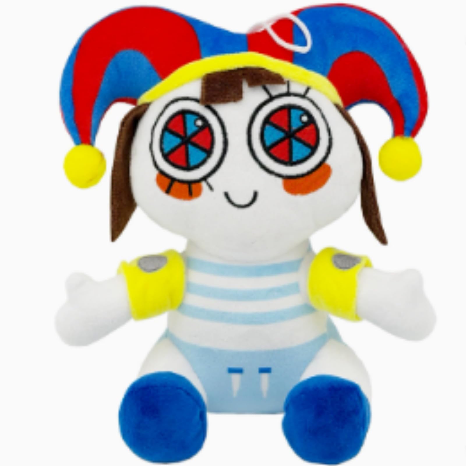 Tikwisdom The Amazing Digital Circus Plush, Circus Clown Plush Doll,Merch Plushies Soft Plushies Stuffed Animal Gift for Fans