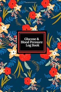 Glucose and Blood pressure Log book: Blood Pressure Monitoring Journal| Daily Record for BP AND Hearth rate with Weekly planner for a year