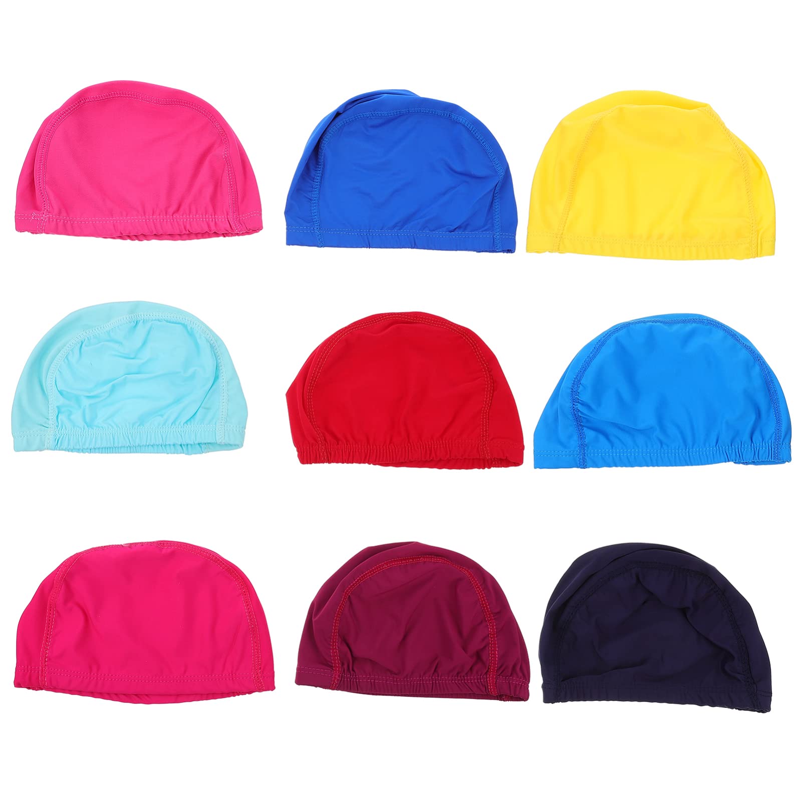 POPETPOP Gorra De Natación De Color Sólido para Los De Natación Gorras De Natación para Adultos Sombrero De Visera para Sombrero De Bebé Nadar Nylon