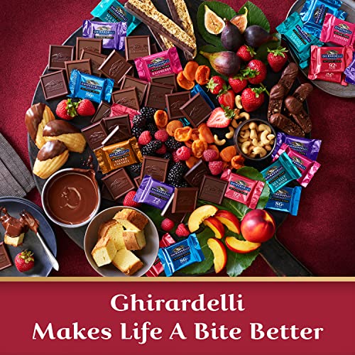 Image of GHIRARDELLI Dark Chocolate Squares Assortment, 14.86 Oz Bag (Pack of 2)