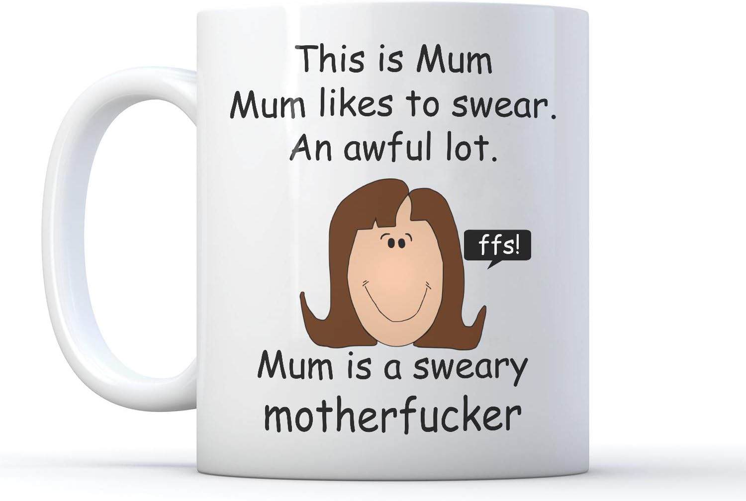 sweary mum mug