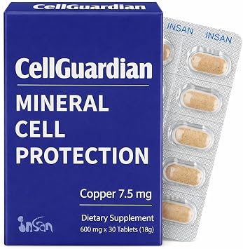 Insan Cell Guardian Bamboo Supplement with Garlic & Fermented Rice, 30 Tabs