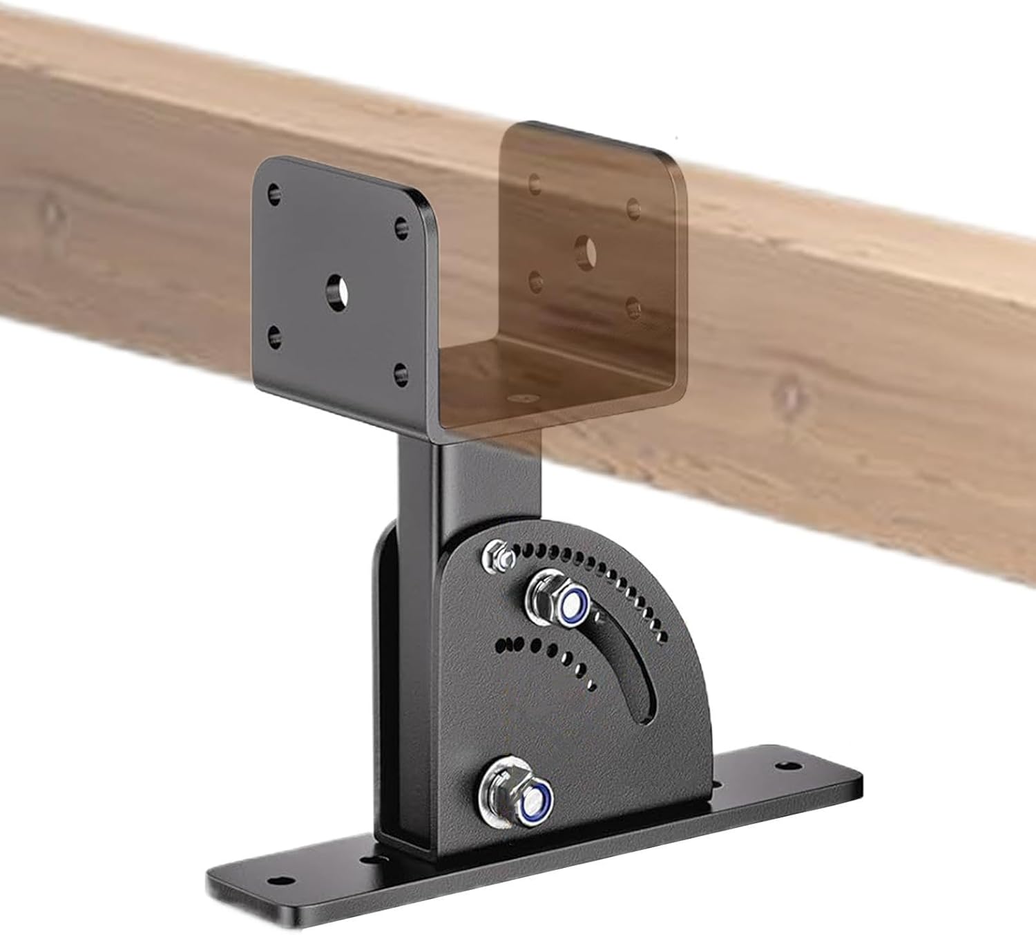 Wide Riser Brackets - 1400g Adjustable s Steel Mount Kit, Heavy Duty Support Brackets, Durable Carbon Frame Hardware, Weather Resistant Set for Gazebos Carports Patios Pergola Outdoor Home Dorm