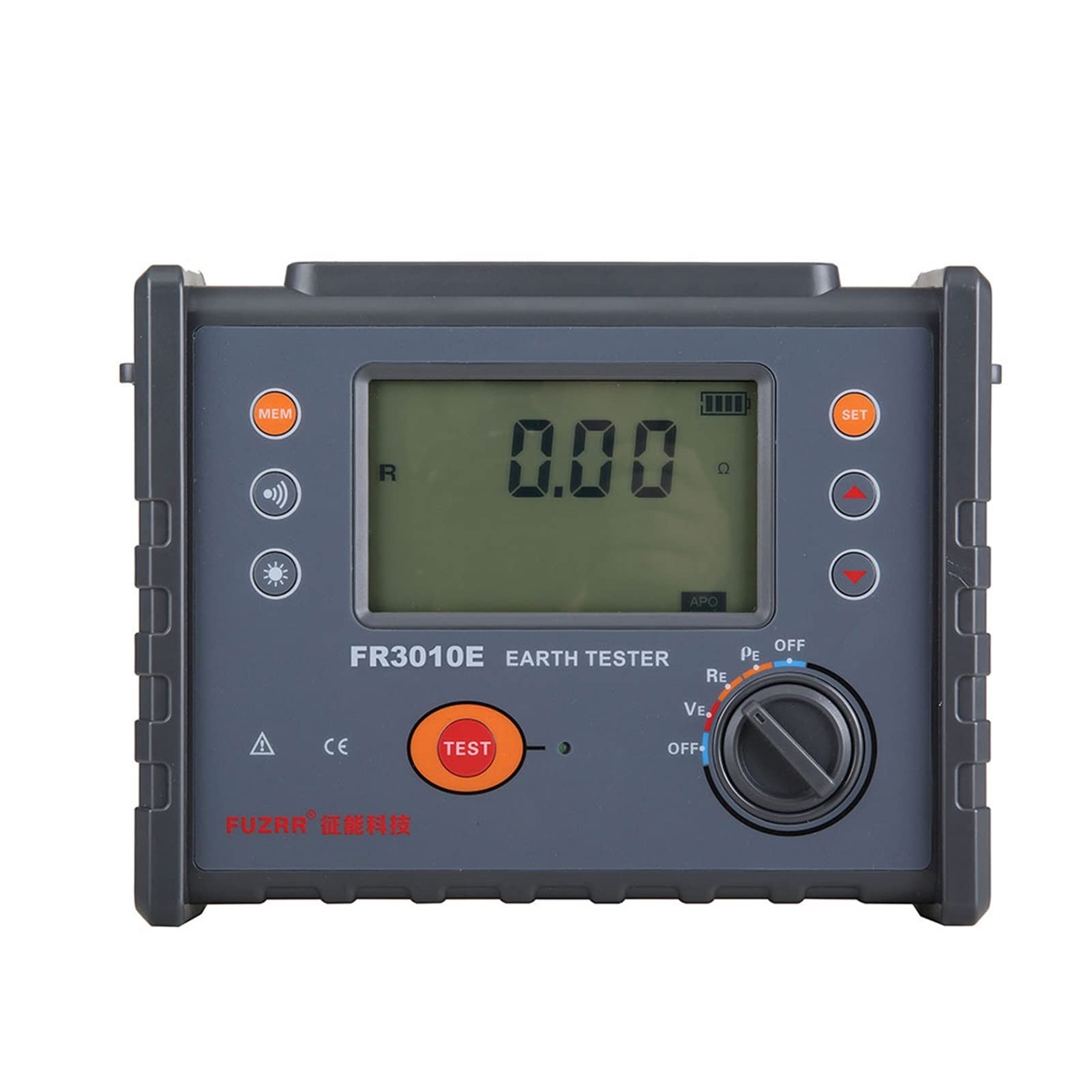 Probador de Resistencia, Probador de resistencia de aislamiento de alta precisión Probador de resistencia de aislamiento digital Tesor de resistencia a tierra 250 0v 200gΩ FR3025