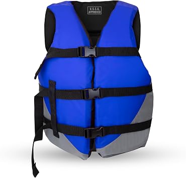 MW WatersportsUniversal Life Jacket USCG Approved -RED