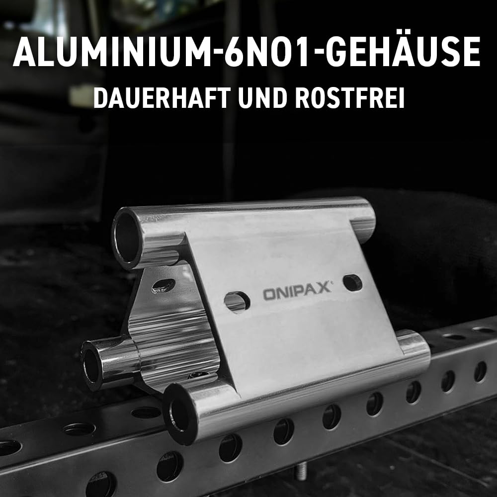 ONIPAX Triangle Bike Fork Mount Hitch Rack; für 15 mm x 110 mm, 12 mm x 100 mm, 9 mm x 100 mm