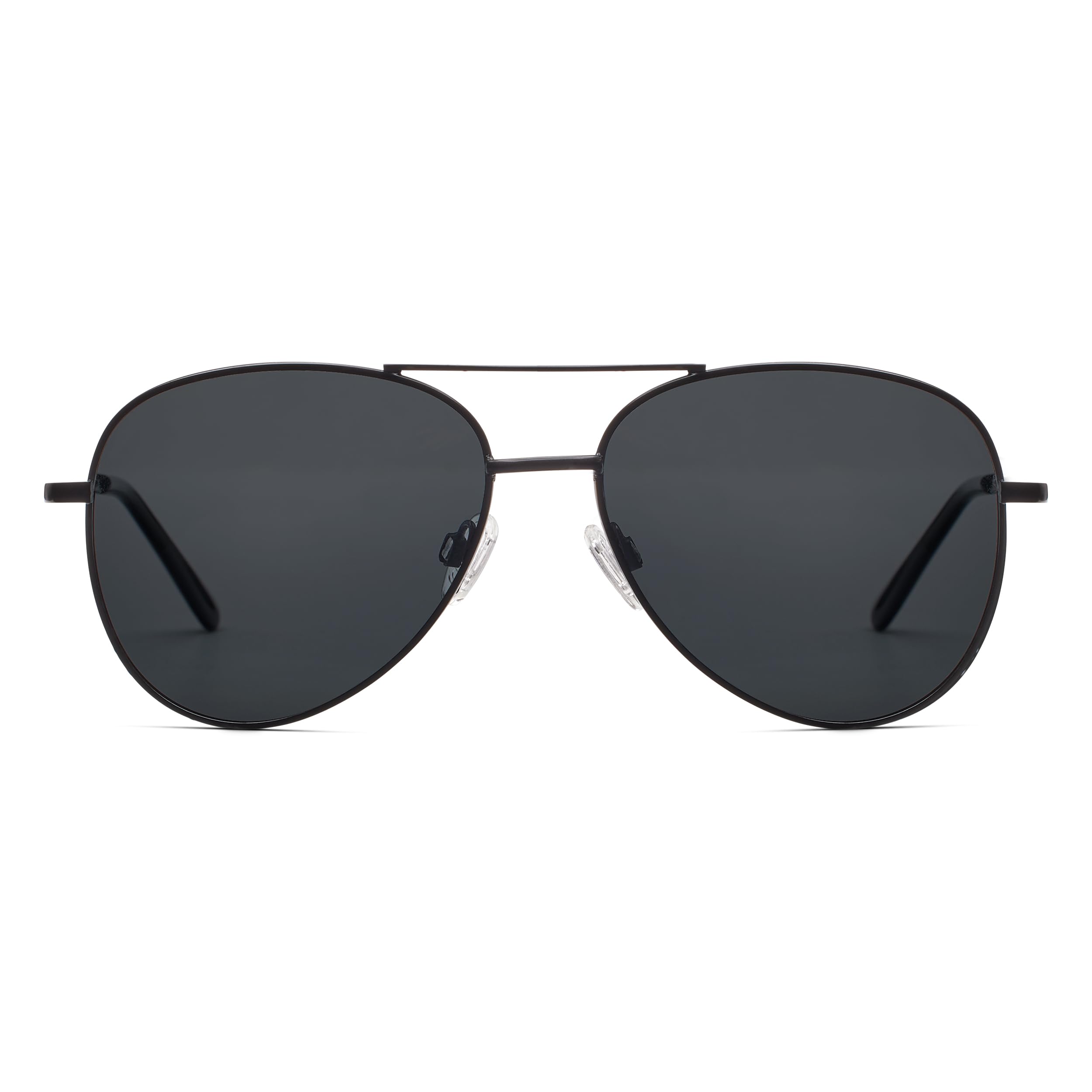 Peepers by PeeperSpecs Womens Ultraviolet Polarized, No Correction Aviator Sunglasses, Pink/Gold, +0.00