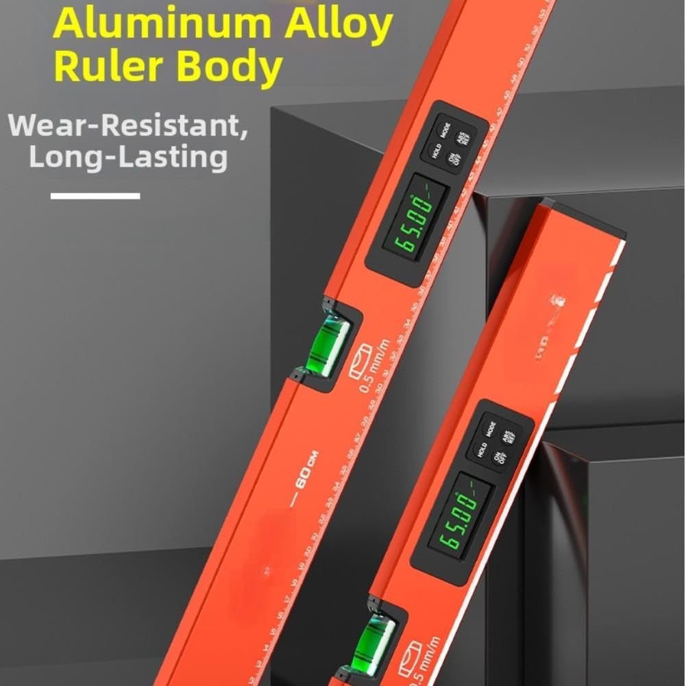 für aluminium Digital Wasserwaage 40mm LCD Display Hell für(400mm)