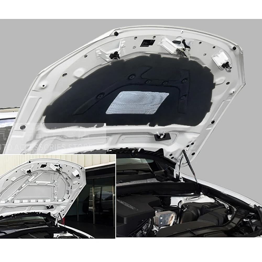 Isolamento auto Tappetino Isolante Termico Insonorizzante Cofano Anteriore Motore Rivestimento In Cotone Fonoassorbente Per BMW X1 E84 2010-2015 Tappeto Isolante per Auto