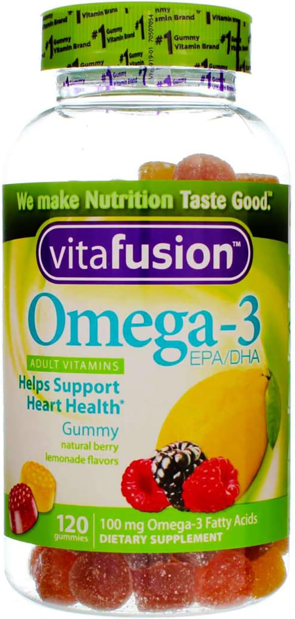 Vitafusion Omega 3 EPA/DHA Gummy Vitamins for Adults
