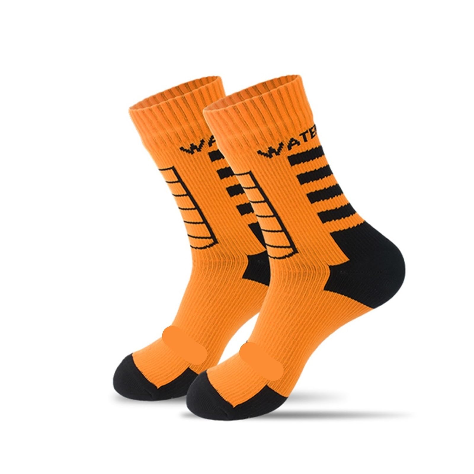 Wasserdichte Socken 2Pairs Waterproof Socks Outdoor Sports Hiking Wading Camping Trekking Winter Skiing Sock Warm Breathable FüR Wie Laufen