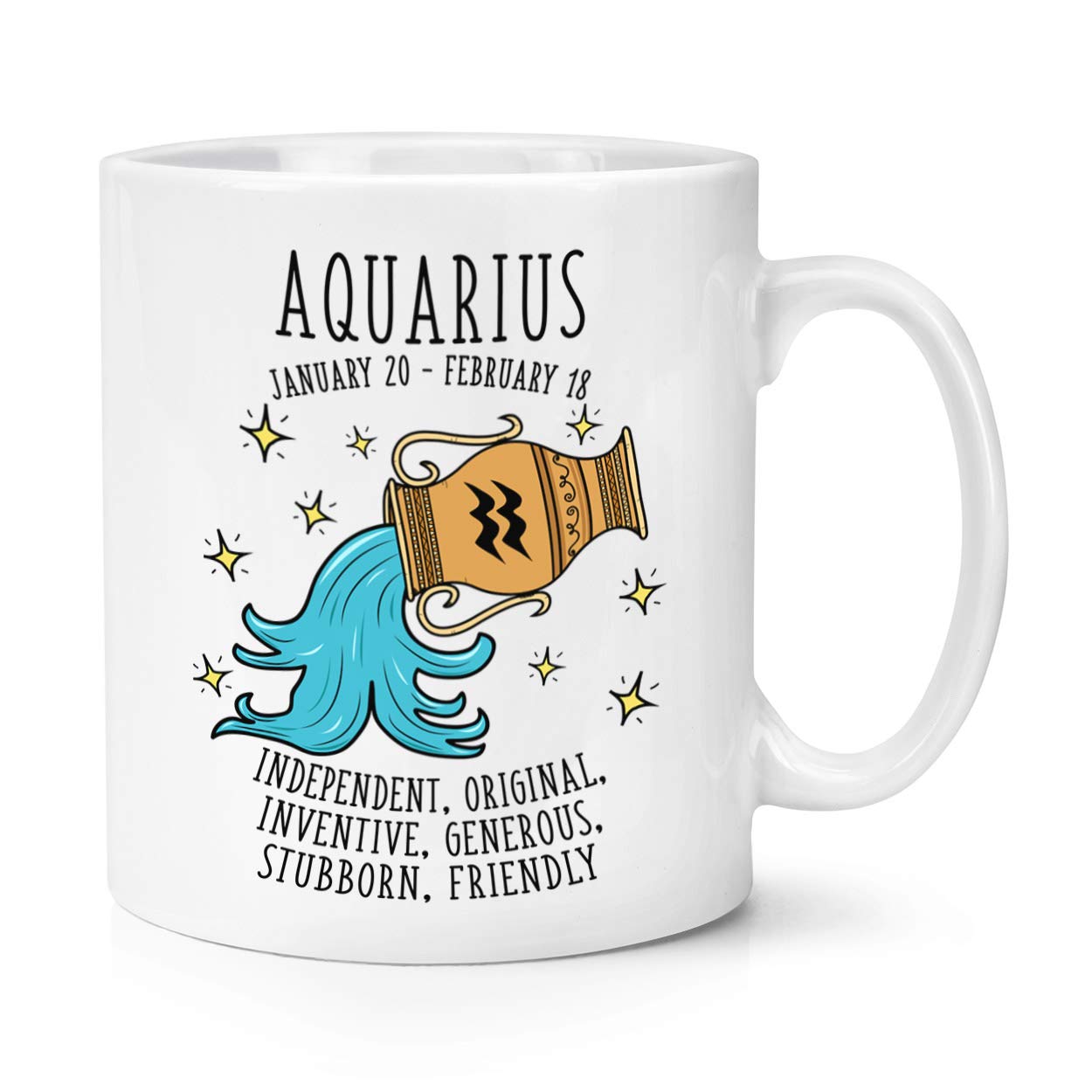 Aquarius Horoscope 10oz Mug Cup