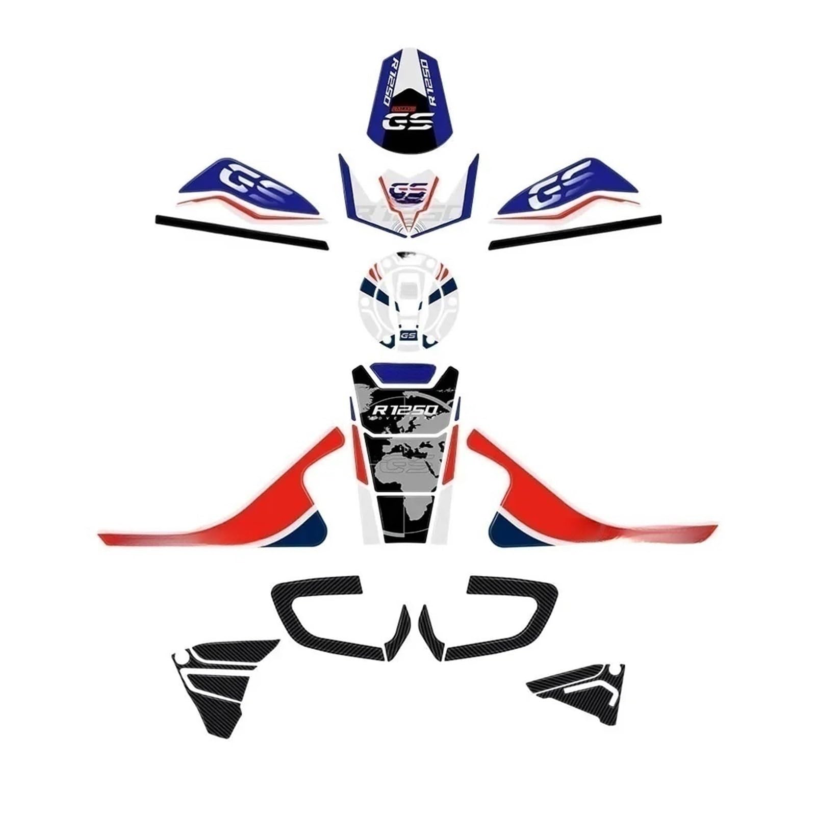 Motorcycle Sticker for R1250GS R 1250 GS for Adventure