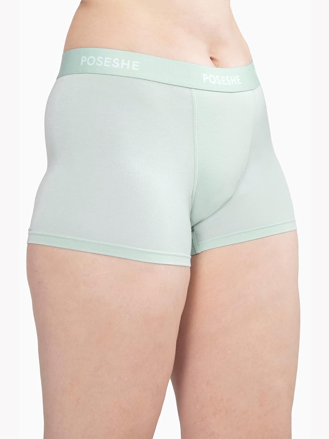 POSESHE Women's Boxer Briefs 3" Inseam, Ultra-soft MicroModal Anti-Chafing No-Roll Boyshorts Underwear S-5XL - Image 3