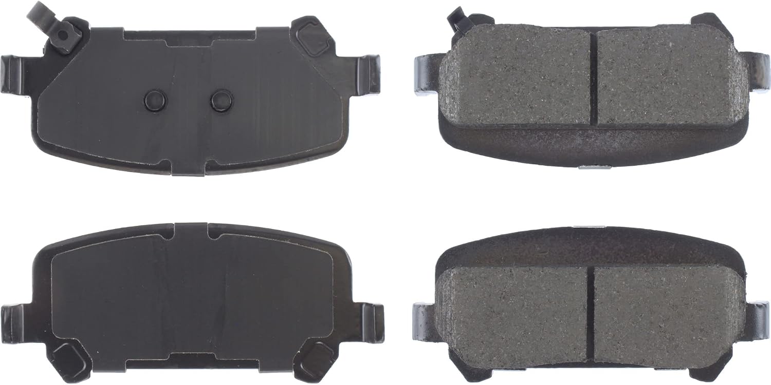 Centric Premium Ceramic Pads with Shims and Hardware