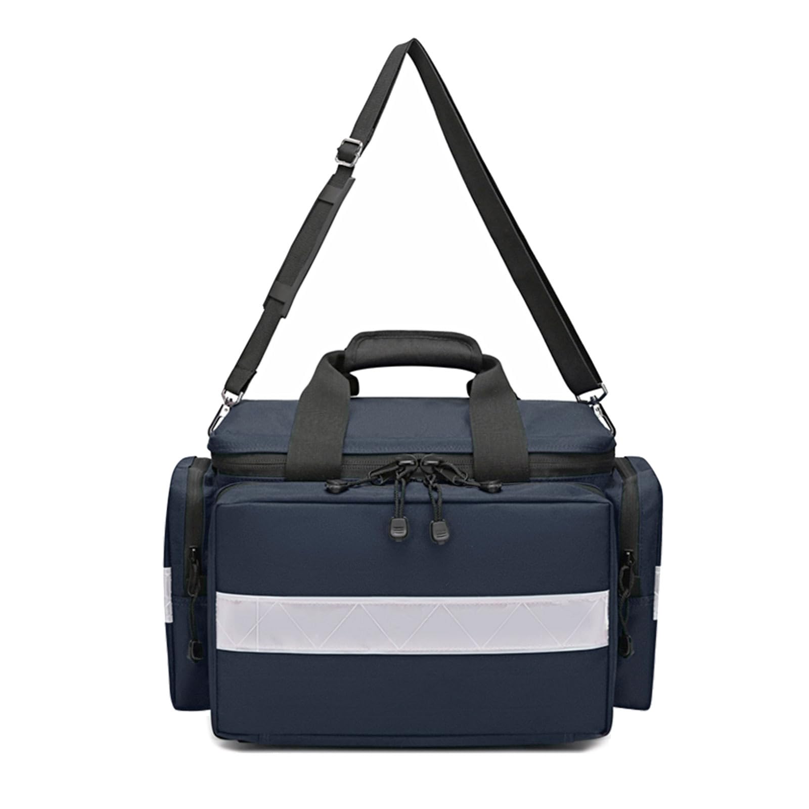 Bolsa médica grande vacía, bolsa profesional de emergencia para traumatismos, bolsa de primeros auxilios de viaje, organizador de suministros médicos, almacenamiento para cuidado de la salud