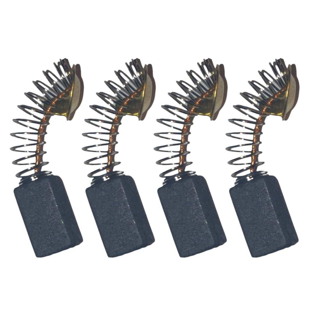 4 cepillos de carbono para sierra ingletadora Einhell TC-SM 2131, TH-SM 2131, BT-SM 2131