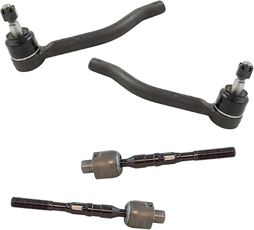 Miniatura 30 de TRQ Juego de varillas de acoplamiento delanteras interiores y exteriores, 4 piezas, compatibles con Toyota C-HR 2018-2021