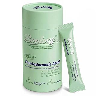 Pentadecanoic Acid, C15:0 Supplement, Premium High Altitude Sheep Milk Source - Essential Odd-Chain Fatty Acid for Cellular Health, Metabolic Support & Overall Wellness (15 Count, Mint, White) - Amazon product rated Grade A