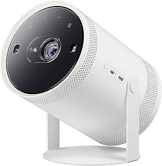 SAMSUNG 30" - 100" The Freestyle FHD HDR Smart Portable Projector for Indoor and Outdoor Home Theater, Big Screen Experience with Premium 360 Sound w/Alexa Built-In (SP-LSP3BLAXZA)