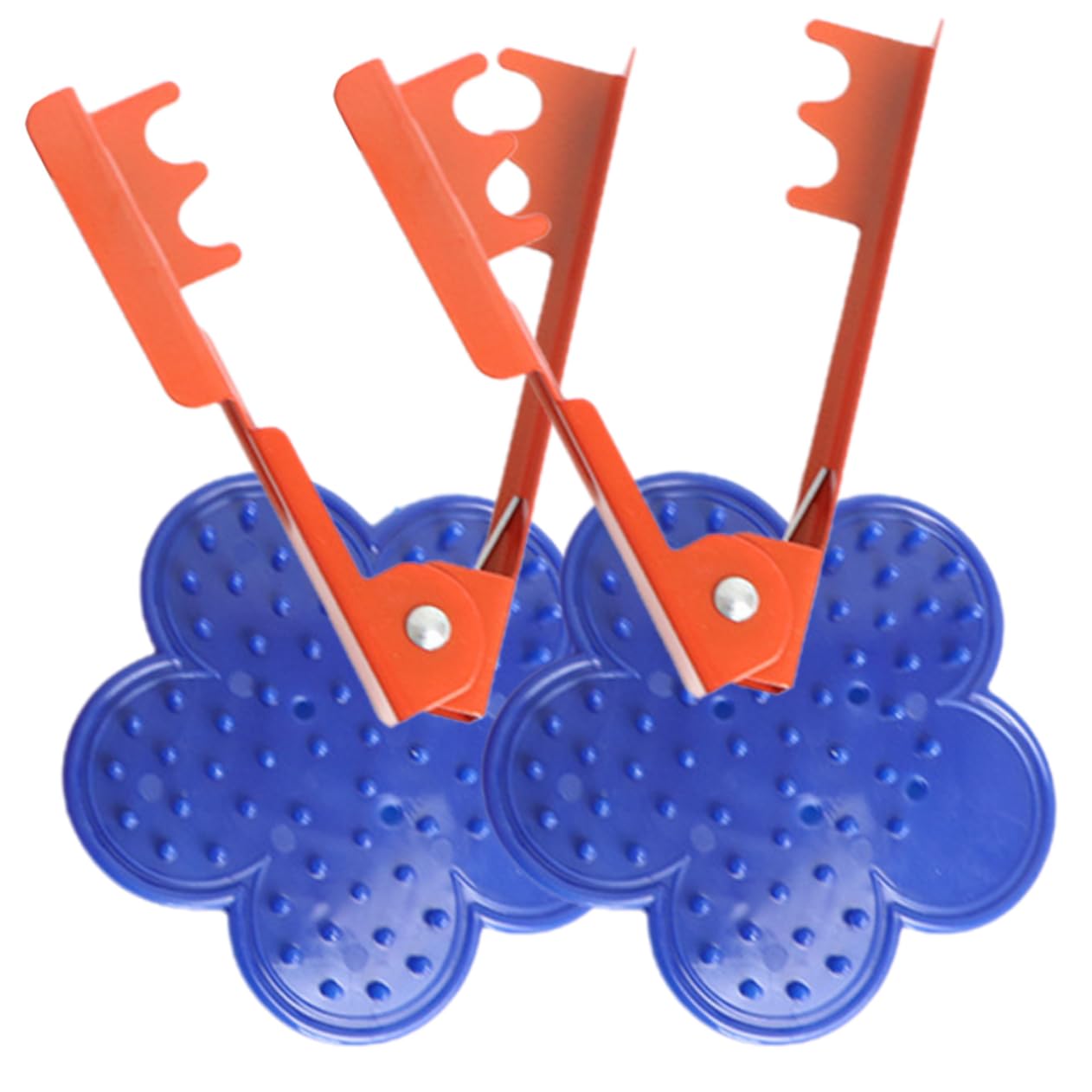 OFFSCH 4pcs Remover Thorn Rose Stripping Thorn Pliers Stripping Tool Rose Trimmer Metal Stem Tools Deburring Iron + Plastic Flower Cutter