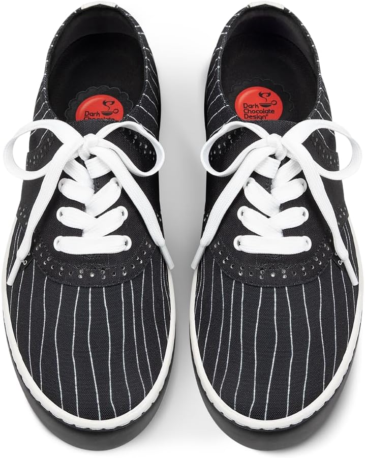 Hot Chocolate Design Women’s Sneakers – Artistic Printed Uppers, Lace-Up Style, Cushioned Removable Insole, Non-Marking Rubber Sole - Image 2