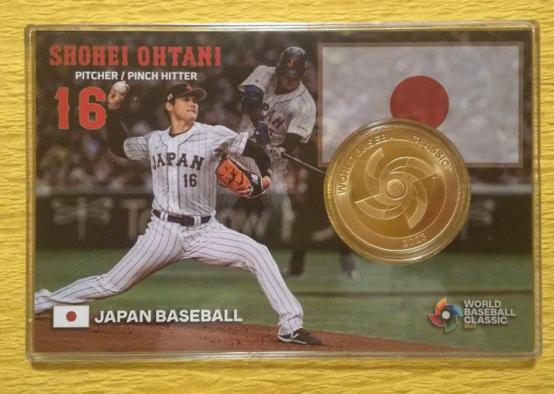 Amazon.co.jp: 2023WBC 大谷 翔平選手（二刀流）コインカード 