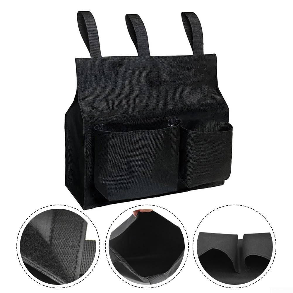 Yhenlovtt Avec une grande balle molle et 3 sangles légères de baseball de capacité, sac d'équipement d'arbitre, sac d'équipement d'arbitre sécurisé en polyester, sac de balle d'arbitre pour sports de