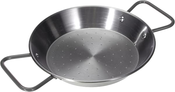 Lacor 63621 Plat à Paëlla en Tole Acier 20 cm